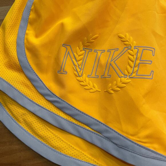 Nike Dri-Fit Tempo Brief Lined Womens Running Shorts orange/purple S - Picture 4 of 5